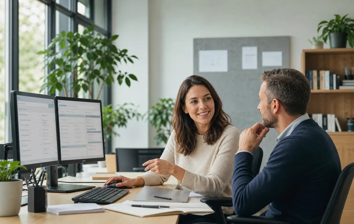 Kundenbetreuung mit CRM-Ansicht, Rückfragen und Servicehistorie