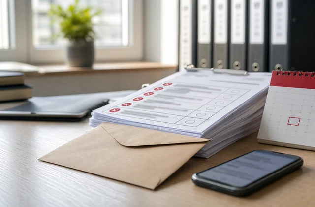 Freigabeschreiben zur Steuererklärung wird als PDF bereitgestellt und vom Mandanten geprüft