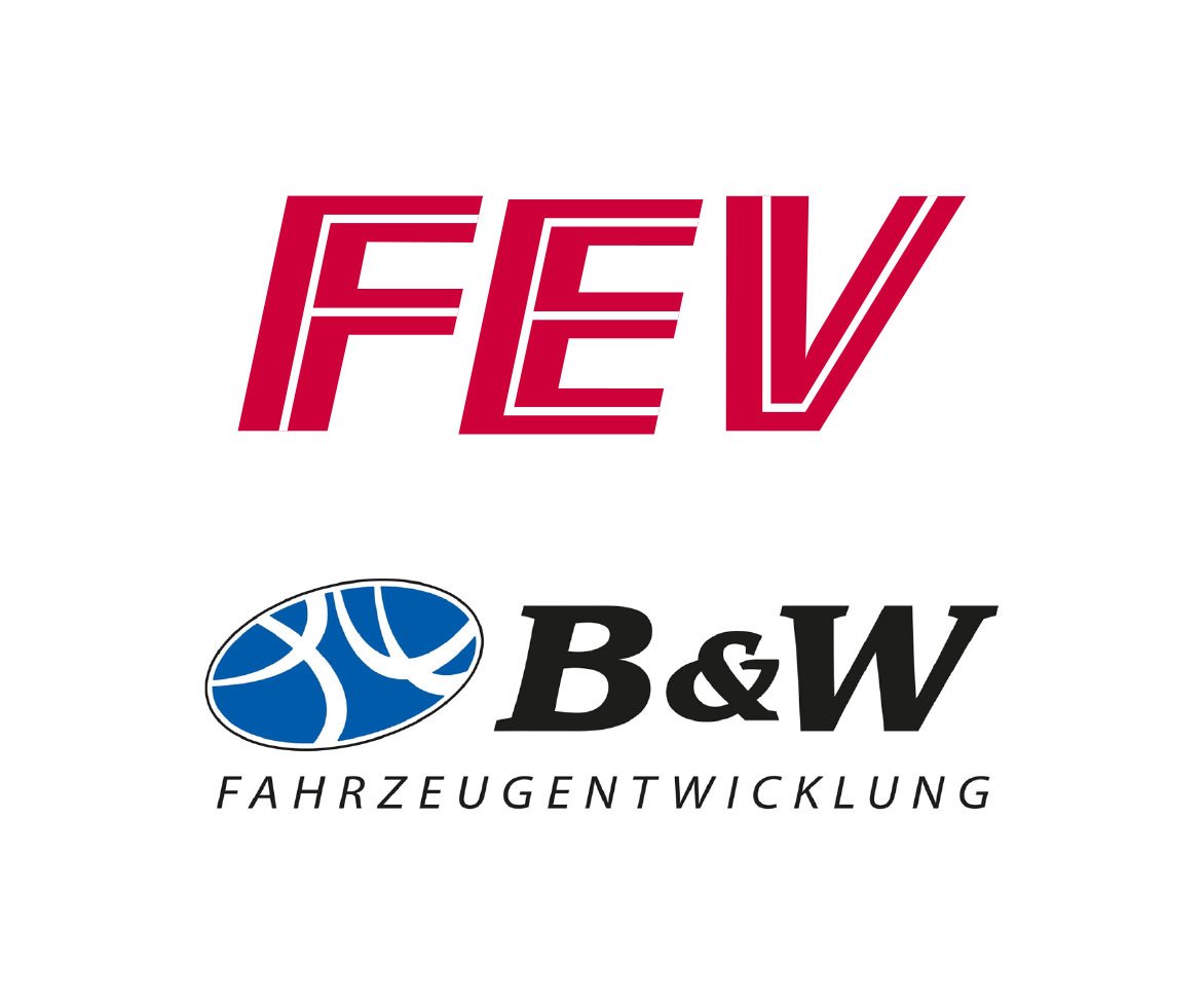 B&W FEV Logo