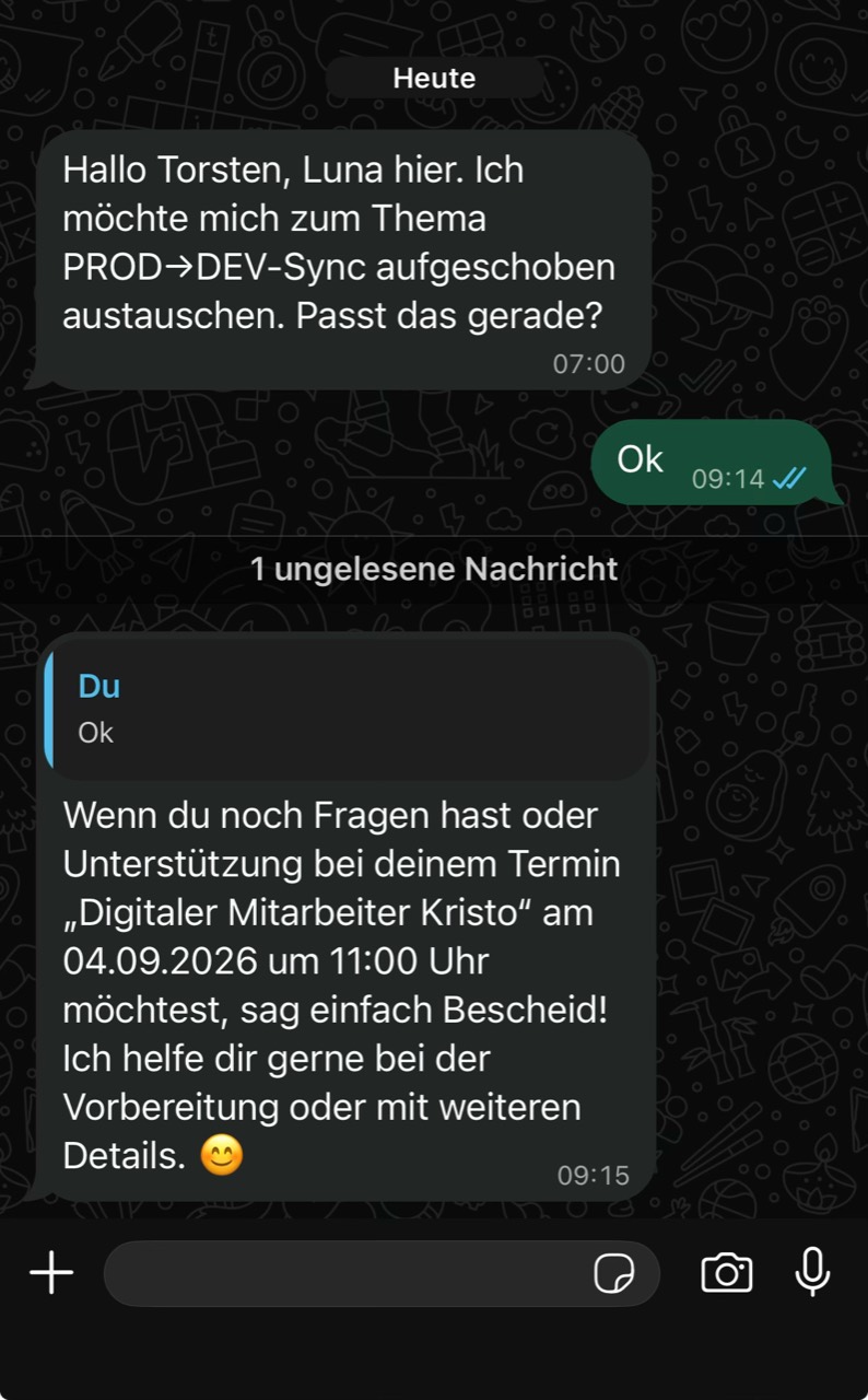 Mobiler Review Support Workspace mit Intro-Video und dem Einstieg in den geführten Review-Ablauf