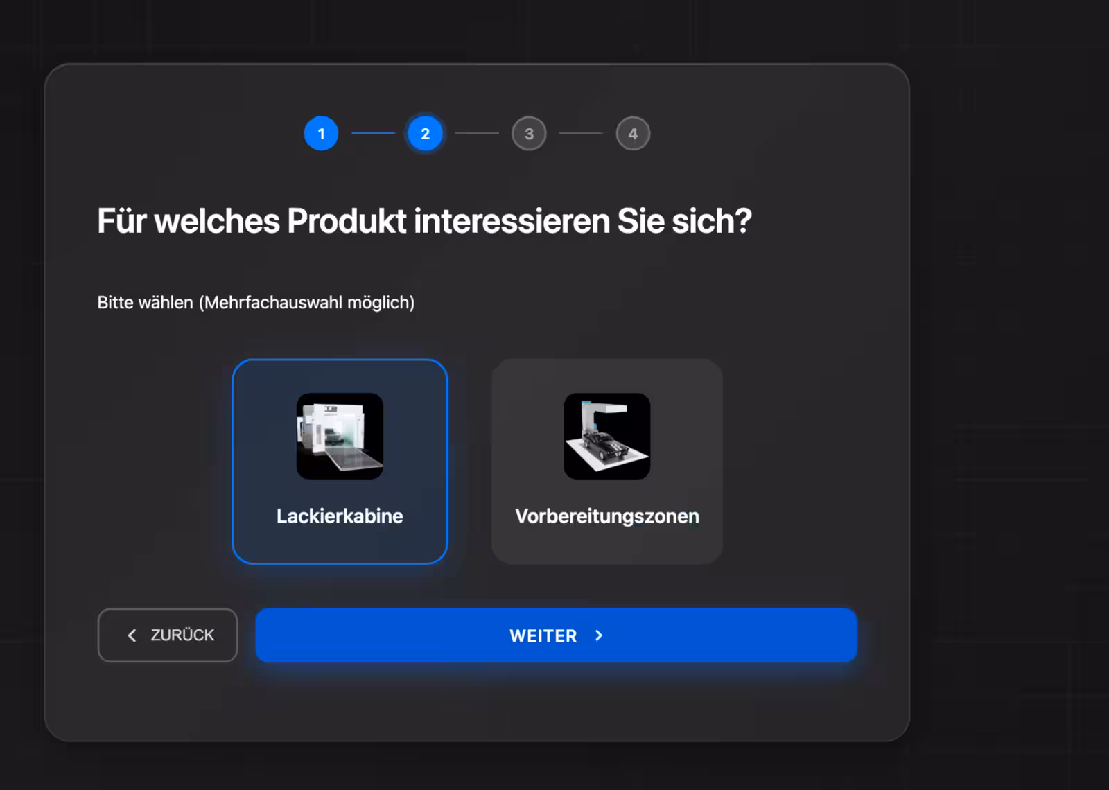 Startbar durch Klick oder digitalen Mitarbeiter