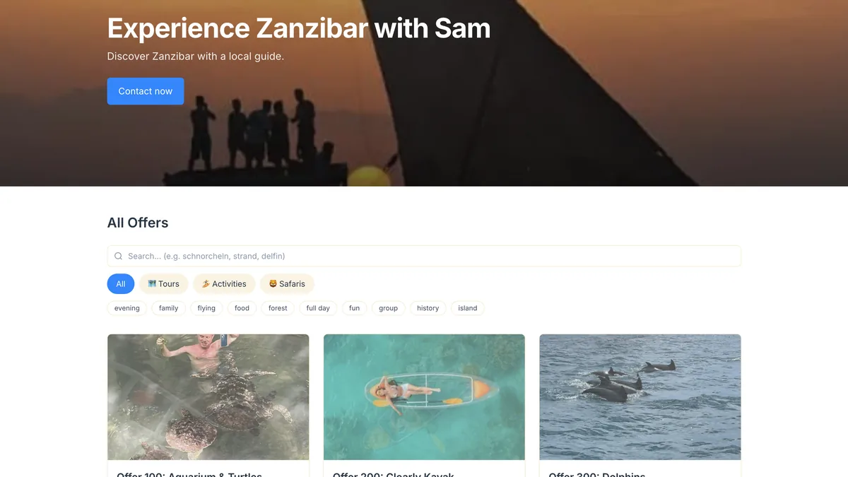 Sam Zanzibar